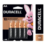 Pilas Alcalinas Duracell AA 8 un.