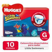 Pañales Huggies Little Swimmers G 10 un.