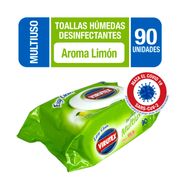 Toallas Húmedas Virutex Desinfectante Easy Clean 90 un.