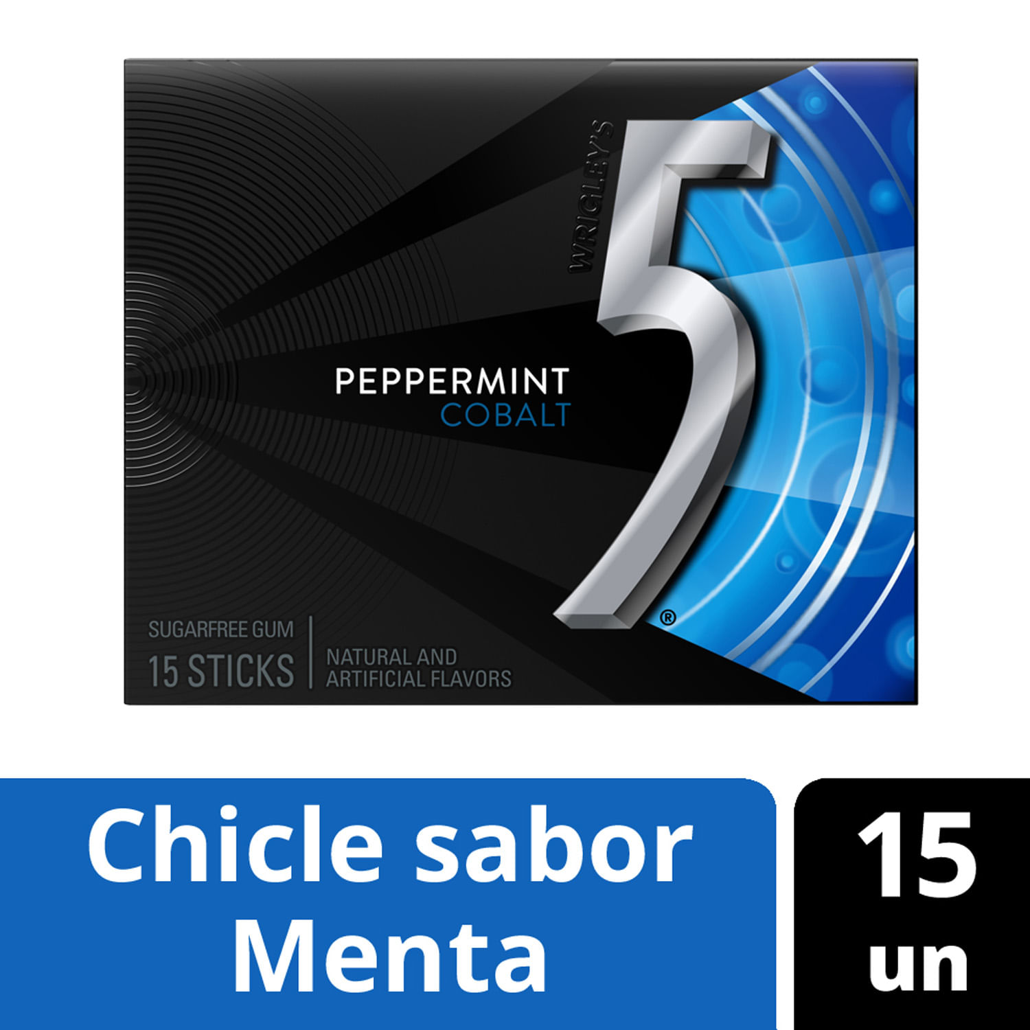 Pack 10 Un Chicle Sin Az car Five Cobalt 37 5 G