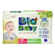 Pañales Bio Baby Ecológicos Talla M 40 un.