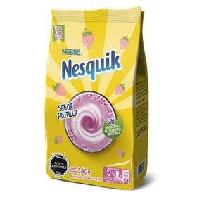 Saborizante para leche Nesquik Chocolate Sin Azúcar Añadida Tarro 350g