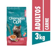 Alimento Gato Adulto Champion Cat Carne 3 kg