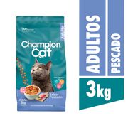 Alimento Gato Adulto Champion Cat Pescado 3 kg