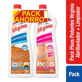 Pack Limpia Pisos y Abrillantador Virginia 900 ml