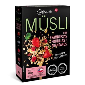 Cereal Muesli Cuisine & Co Frutos del Bosque 400 g