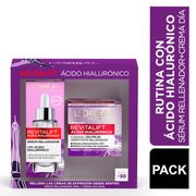 Pack Crema Revitalift ácido hialurónico + Sérum