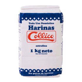 Harina Flor Collico Sin Polvos de Hornear 1 kg
