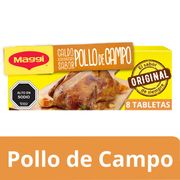 Caldo Maggi Sabor Pollo de Campo 80 g 8 Tabletas