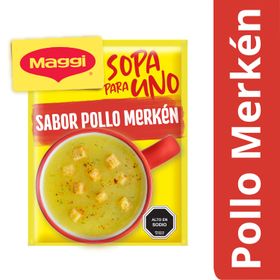 Sopa Para Uno Maggi Pollo Merkén 16 g