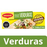 Caldo Maggi de Verduras 80 g 8 Tabletas