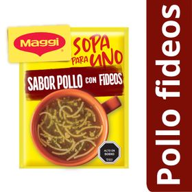 Sopa Para Uno Maggi Pollo Fideo 16 g