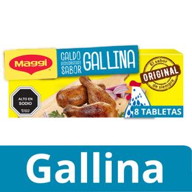Caldo Maggi Sabor Gallina 88 g 8 Tabletas