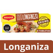 Caldo Maggi Sabor Longaniza 80 g 8 Tabletas