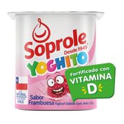 Yogurt Batido Soprole Frambuesa 120 g