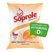 Yogurt Batido Soprole Damasco Bolsa 1 kg