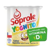 Yogurt Batido Soprole Vainilla 120 g