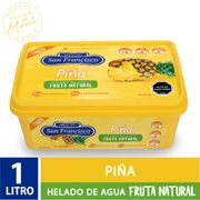 Helado de Agua San Francisco Piña 1 L