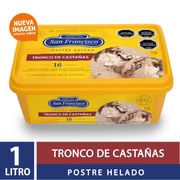 Helado San Francisco Tronco de Castaña 1 L