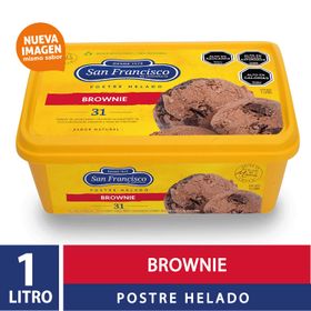 Helado San Francisco Brownie 1 L