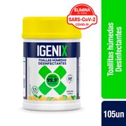 Toallas Desinfectantes Igenix Frescura Cítrica 105 un.