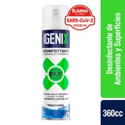 Desinfectante Igenix Tradicional Aerosol 360 cc