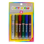 Glitter glue colores 6 tb 13 g