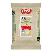 Toallas Desinfectantes Fibro Bio Limón 35 un.