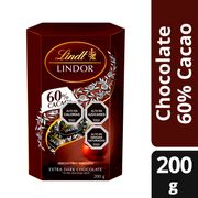 Chocolate Lindt Lindor Cornet 60% Cacao 200 g