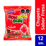 Chupete Bon Bon Bun Fresa 228 g