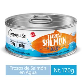 Salmón Lata Al Natural 100 g drenado