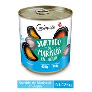 Surtido de Mariscos En Agua 213 g drenado