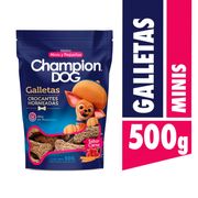 Galletas Perro Champion Dog Razas Pequeñas Carne 500 g