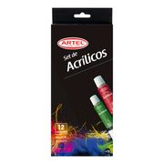 Set Acrílicos 12 Colores 12 ml