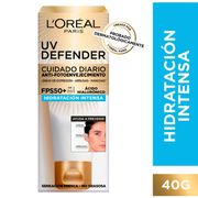 Crema Facial L’Oréal Paris UV Defender Hidratante FPS 50 40 g