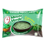 Pasta de Choclo Espinaca Minuto Verde 1 kg