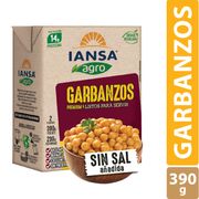 Garbanzos Iansa Agro Listos 230 g drenado