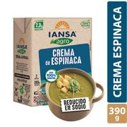 Crema de Espinaca Iansa Agro Lista 390 g