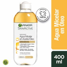Agua Micelar Garnier Skin Activ Óleo 400 ml