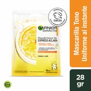 Máscara Tela Garnier Tissue Express Aclara 28 g