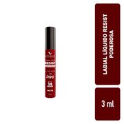 Labial Líquido Resist Poderosa Mate 3 ml