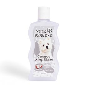 Shampoo Perro Pets & Friends Pelaje Blanco 250 cc