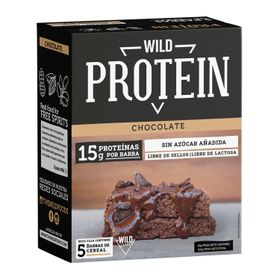 Barra proteína Wild Protein chocolate 5 unid. 45 g c/u