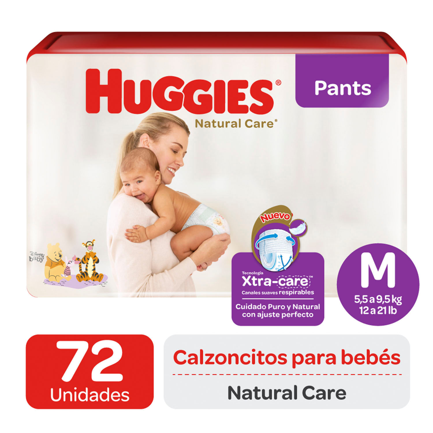 pañales huggies de 72 unidades