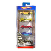 Hot Wheels Die Cast Paquete Mix de 5 Autitos