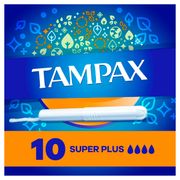 Tampones Tampax Super Plus Absorbentes Internos 10 un.