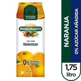 Jugo Guallarauco Naranja 0% Azúcar Añadida 1.75 L