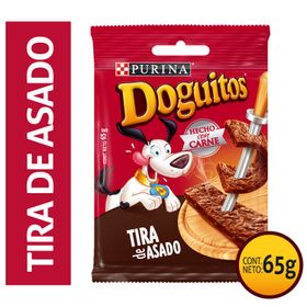 Snack Perro Doguitos Tira de Asado 65 g