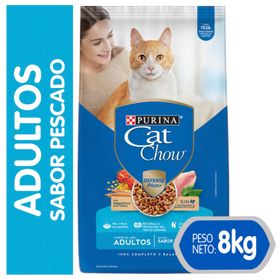 Alimento Gato Adulto Cat Chow Pescado 8 kg