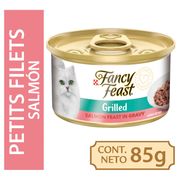 Alimento Húmedo Gato Fancy Feast Petit Filets de Salmón 85 g
